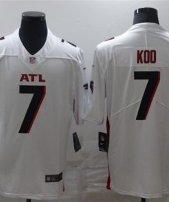Nike Falcons 7 Younghoe Koo White New Vapor Untouchable Limited Jersey