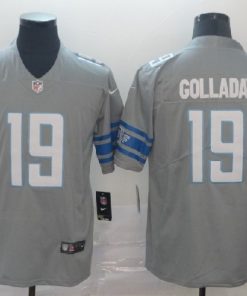 Nike Lions 19 Kenny Golladay Gray Color Rush Limited Jersey