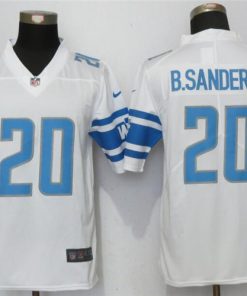 Nike Lions 20 Barry Sanders White 2017 Vapor Untouchable Limited Player Jersey