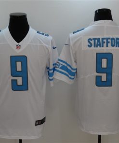 Nike Lions 9 Matthew Stafford White Vapor Untouchable Player Limited Jersey