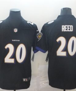 Nike Ravens 20 Ed Reed Black Alternate Vapor Untouchable Limited Jersey