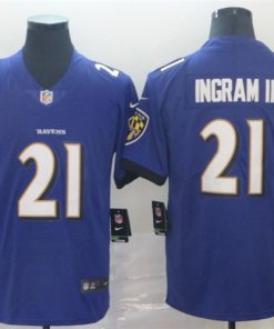 Nike Ravens 21 Mark Ingram II Purple Vapor Untouchable Limited Jersey
