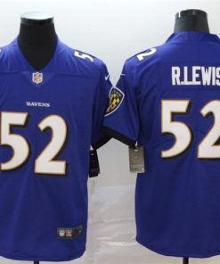 Nike Ravens 52 Ray Lewis Purple Vapor Untouchable Limited Jersey