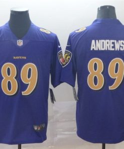 Nike Ravens 89 Mark Andrews Purple Color Rush Limited Jersey
