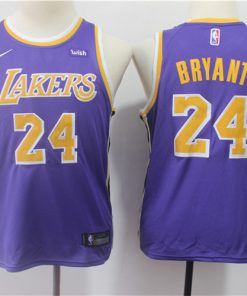 Lakers 24 Kobe Bryant Purple Youth Nike Swingman Jersey