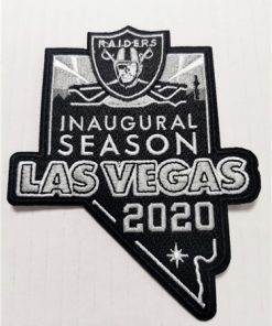 Las Vegas Raiders Inaugural 2020 Season Patch