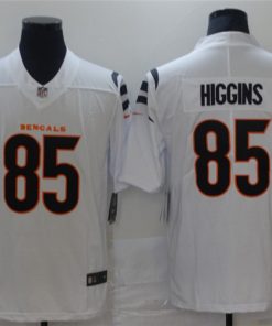 Men's Cincinnati Bengals #85 Tee Higgins 2021 White Vapor Untouchable Limited Stitched NFL Jersey