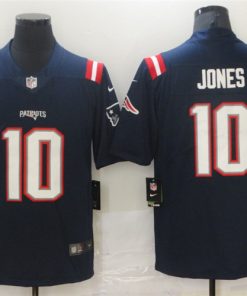 Men's New England Patriots #10 Mac Jones 2021 Navy Vapor Untouchable Limited Stitched NFL Jersey