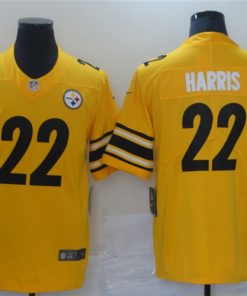 Men's Pittsburgh Steelers #22 Najee Harris Gold Inverted Legend NFL Jersey