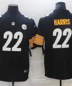 Nike Steelers 22 Najee Harris Black 2021 NFL Draft Vapor Untouchable Limited Jersey