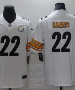 Nike Steelers 22 Najee Harris White 2021 NFL Draft Vapor Untouchable Limited Jersey
