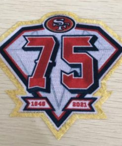 San Francisco 49ers 75th Anniversary Patch
