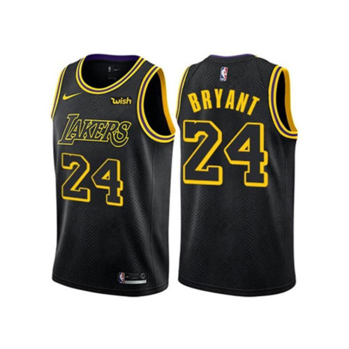 Youth Los Angeles Lakers #24 Kobe Bryant Black Stitched NBA Jersey ...
