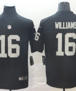 Raiders 16 Tyrell Williams Black Vapor Untouchable Limited Jesey