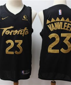 Raptors 23 Fred Vanvleet Black 2019-20 City Edition Nike Swingman Jersey