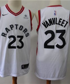 Raptors 23 Fred Vanvleet White Nike Swingman Jersey