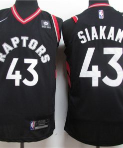 Raptors 43 Pascal Siakam Black Nike Authentic Jersey