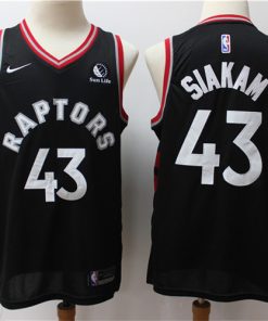 Raptors 43 Pascal Siakam Black Nike Swingman Jersey