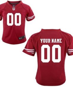 San Francisco 49ers Infant Customized Team Color Jersey
