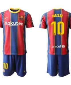 2020-21 Barcelona Barcelona 10 MESSI Home Soccer Men Jersey