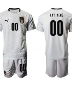 2020-21 Italy Customized Away Soccer Men Jersey