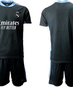 2020-21 Real Madrid Black Goalkeeper Soccer Jersey