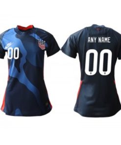 2020-21 USA Customized Away Soccer Women Jersey