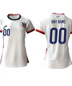 2020-21 USA Customized Home Soccer Women Jersey