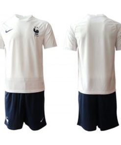 France Blank Euro 2021 White Soccer Men Jersey