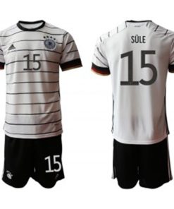 Germany 15 SULE Home UEFA Euro 2020 Soccer Men Jersey