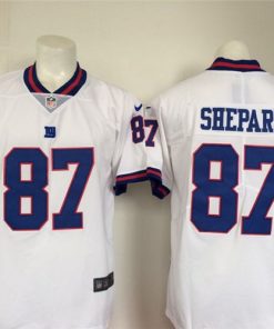 Giants 87 Sterling Shepard White Color Rush Limited Jersey