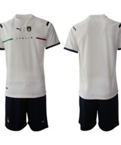 Italy Blank Euro 2021 White Soccer Men Jersey