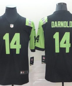 Jets 14 Sam Darnold Black City Edition Vapor Untouchable Limited Jersey