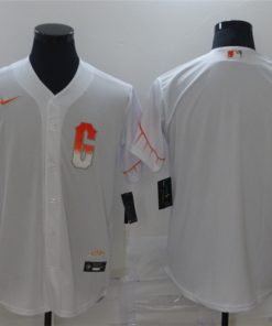 Men's MLB San Francisco Giants City Connect White Jersey