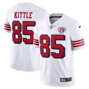 49ers 75th kittle untouchable garoppolo rush throwbacks replicajerseys 9fifty fanwish discountjerseystore