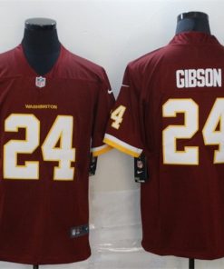 Men's Washington Redskins #24 Antonio Gibson Burgundy Red NEW 2020 Vapor Untouchable Stitched NFL Nike Limited Jersey