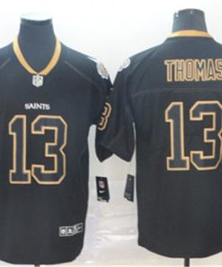 New Orleans Saints 13 Michael Thomas Black Shadow Legend Limited Jersey