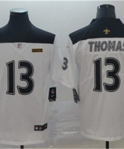 New Orleans Saints 13 Michael Thomas White City Edition Vapor Untouchable Limited Jersey