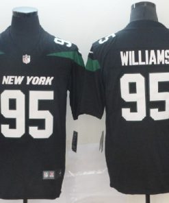 New York Jets 95 Quinnen Williams Black 2019 NFL Draft First Round Pick Vapor Untouchable Limited Jersey