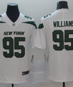 New York Jets 95 Quinnen Williams White 2019 NFL Draft First Round Pick Vapor Untouchable Limited Jersey