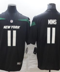 Nike Jets 11 Denzel Mims Black Vapor Untouchable Limited Jersey