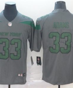 Nike Jets 33 Jamal Adams Gray Inverted Legend Limited Jersey