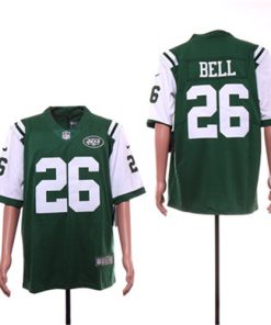 Nike New York Jets 26 Le'Veon Bell Green Vapor Untouchable Limited Stitched Jersey