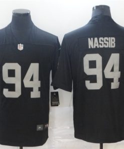 Nike Raiders 94 Carl Nassib Black Vapor Untouchable Limited Jersey