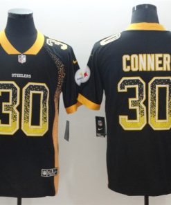 Nike Steelers 30 James Conner Black Drift Fashion Limited Jersey