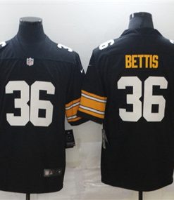 Nike Steelers 36 Jerome Bettis Black Vapor Untouchable Limited Jersey