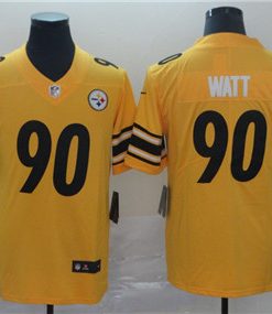 Nike Steelers 90 T.J. Watt Gold Inverted Legend Limited Jersey