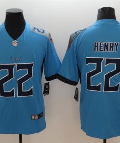 Nike Titans 22 Derrick Henry Light Blue New 2018 Vapor Untouchable Limited Jersey