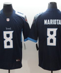 Nike Titans 8 Marcus Mariota Navy New 2018 Vapor Untouchable Limited Jersey