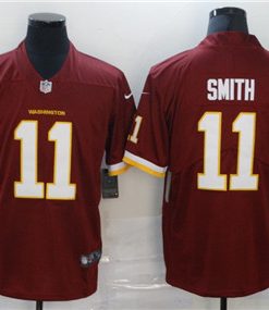 Nike Washington Football Team 11 Alex Smith Red Vapor Untouchable Limited Jersey